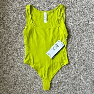 Lululemon Wundermost Ultra-Soft Nulu Square-Neck Bodysuit Size XS
